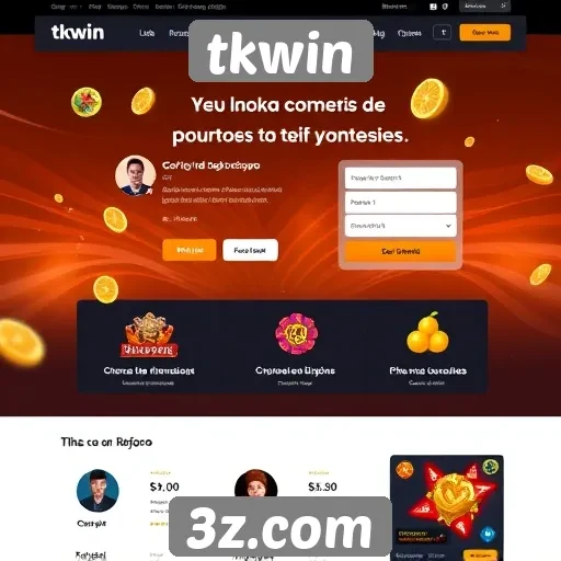 Facilidade de navegação e usabilidade do site tkwin